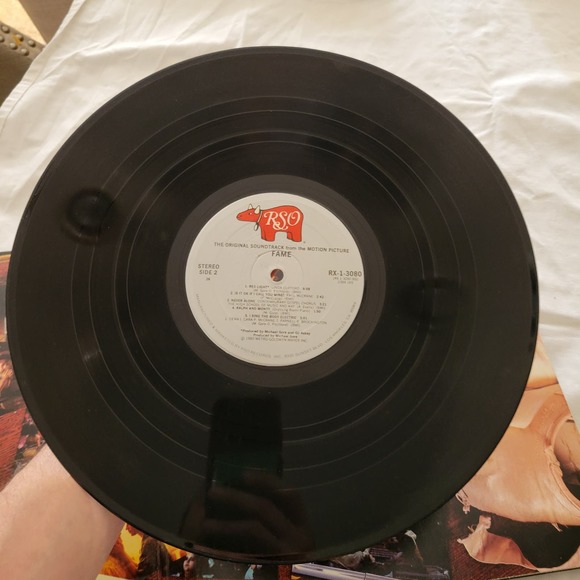 FAME ORIGINAL MOVIE SOUNDTRACK VINYL RECORD LP MGM Records 1980 - Picture 2 of 11